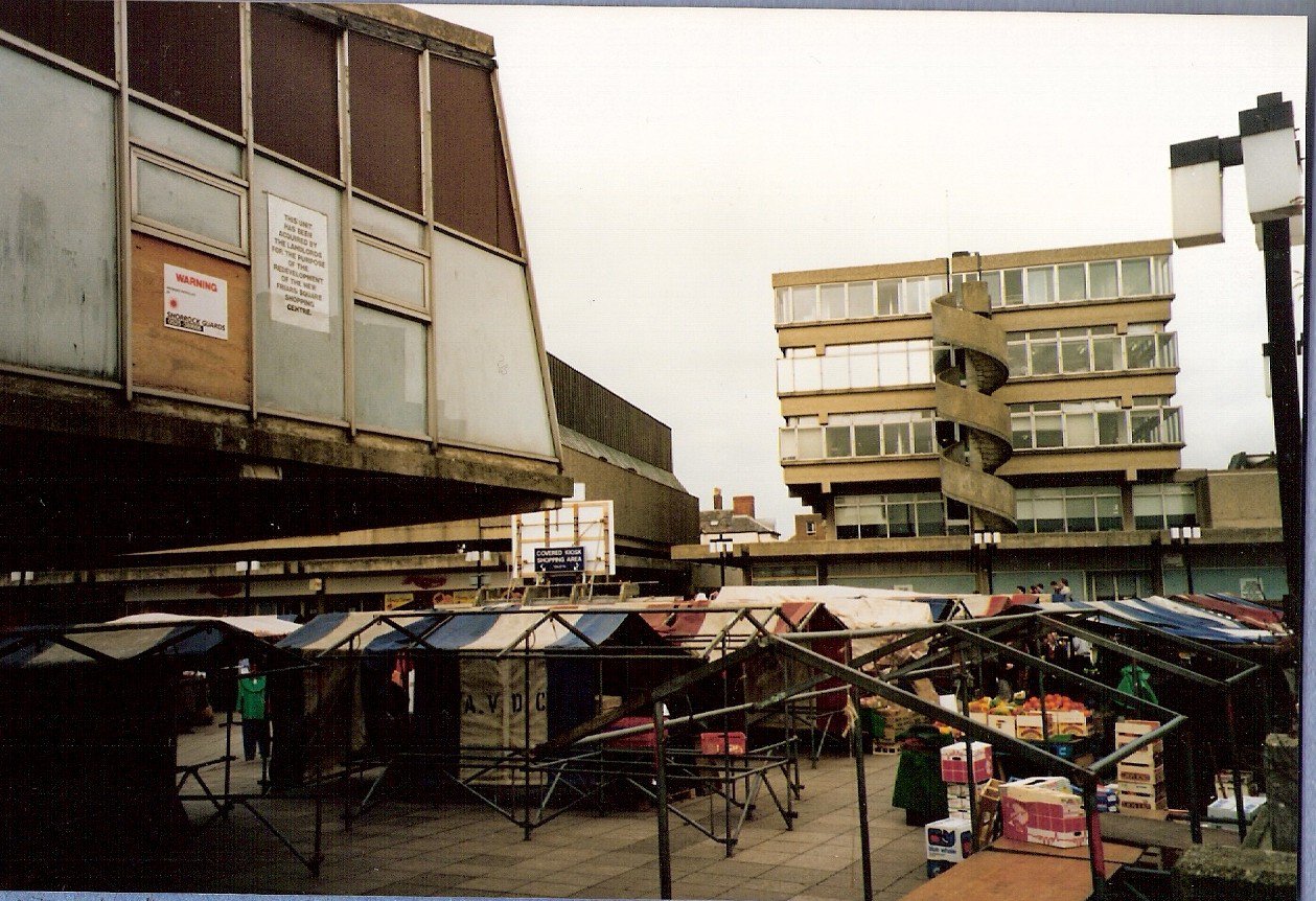 Between Channels Friars Square Shopping Precinct, Aylesbury. Part 1.