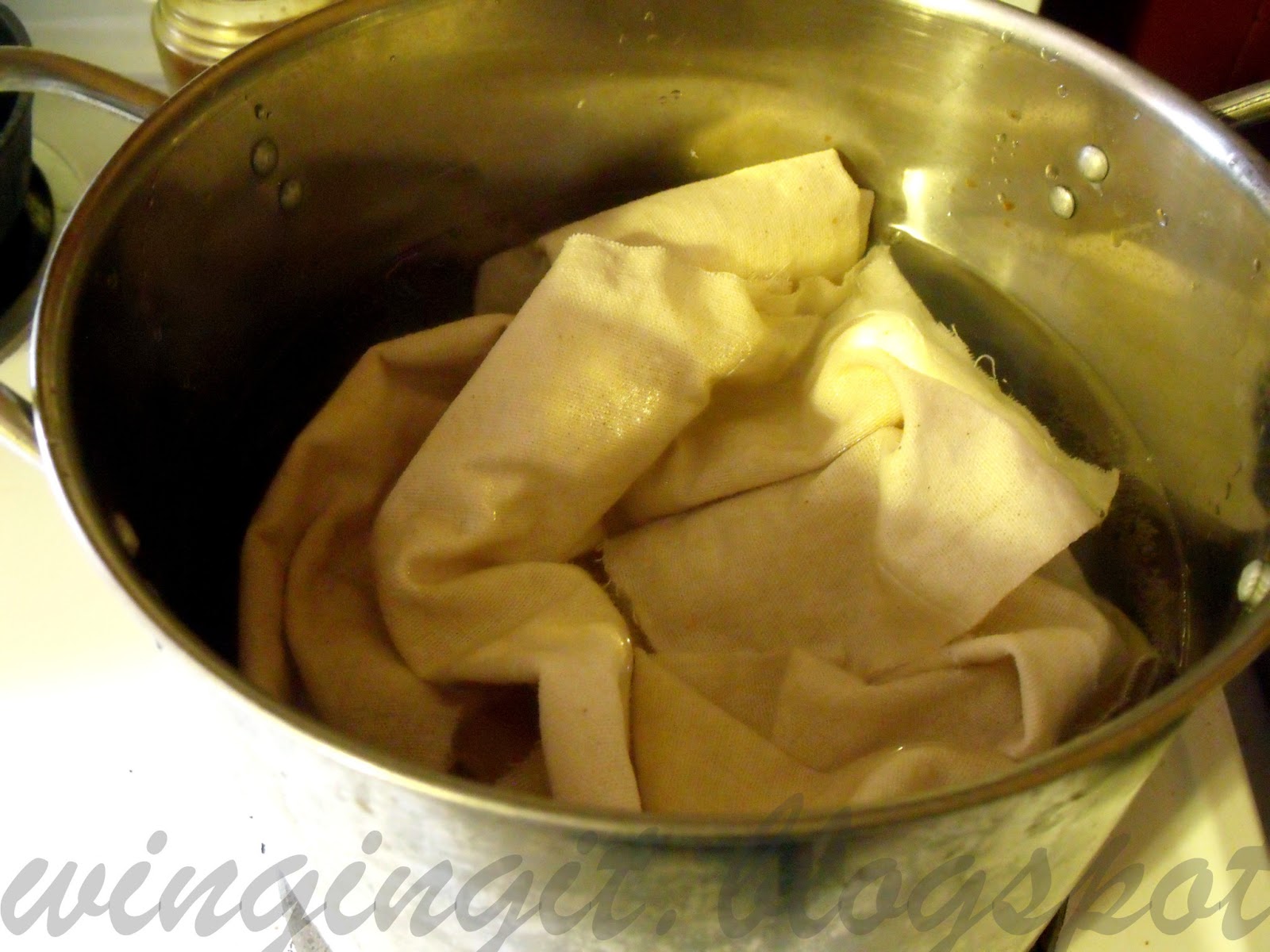 Winging It How To Dye Fabric With Tea/Coffee