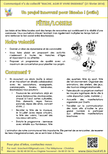 nous souhaiterions vous rencontrer afin