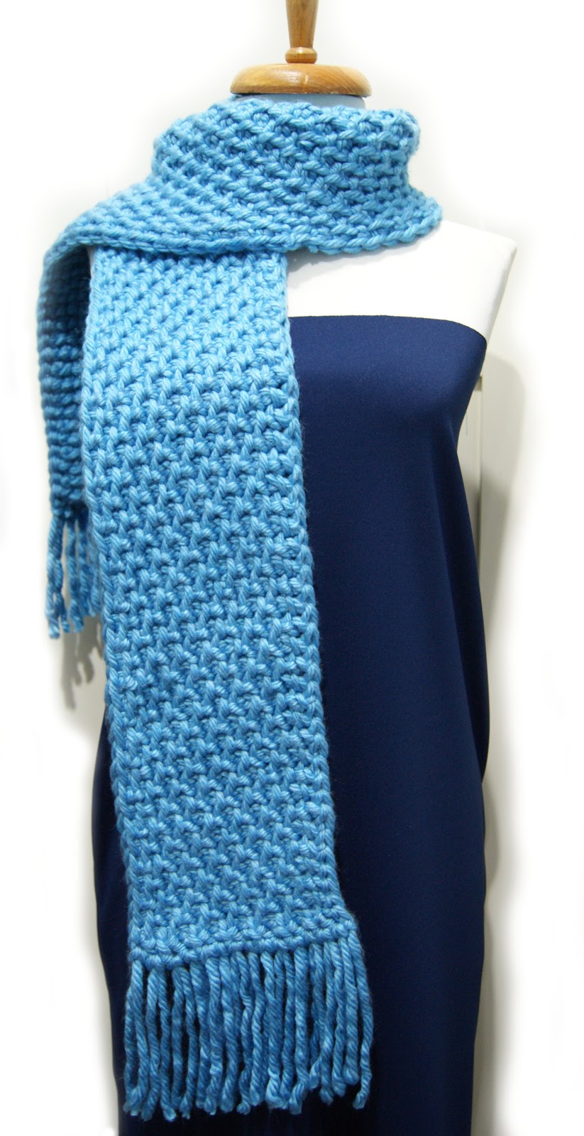 'Mixin it up with DaPerfectMix' Tunisian Crochet Scarves