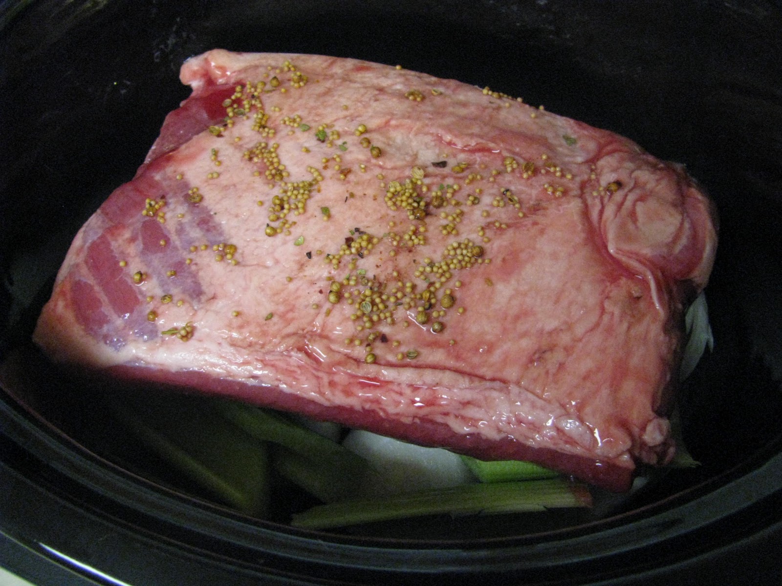 Hanging On By Our Fingernails! Crock Pot Corned Beef Brisket