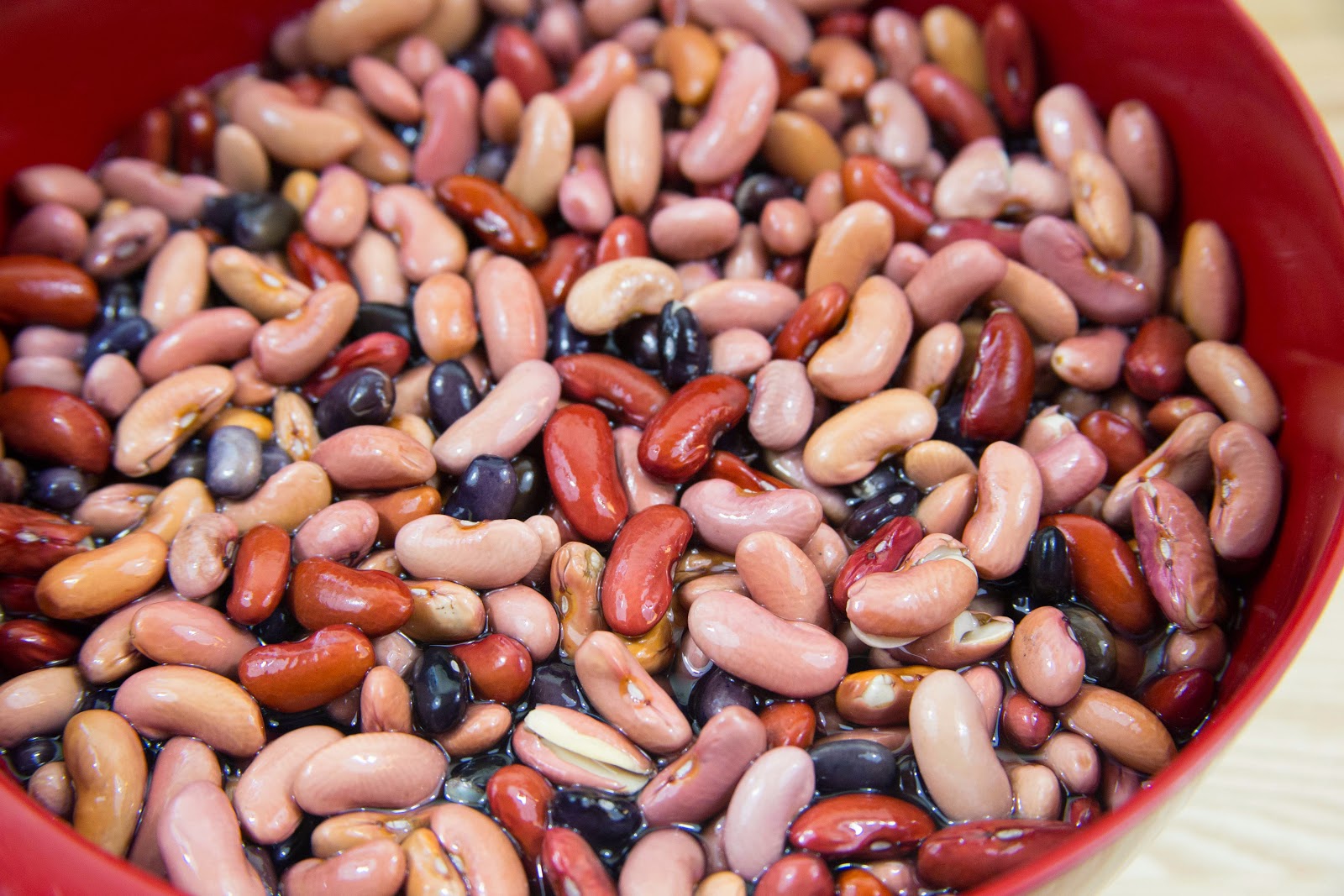 Four Bean Chicken Chili with Tomatillos and Ancho Chile Seasoning the