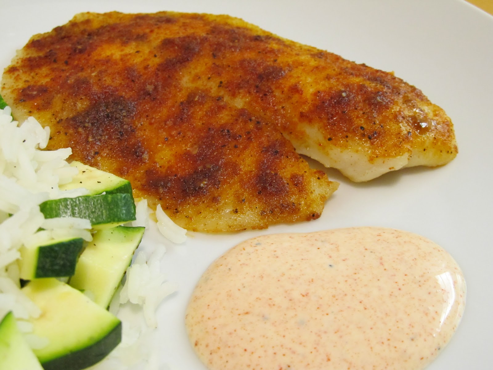 Jenn's Food Journey Smoked Paprika Tilapia with Ailoi