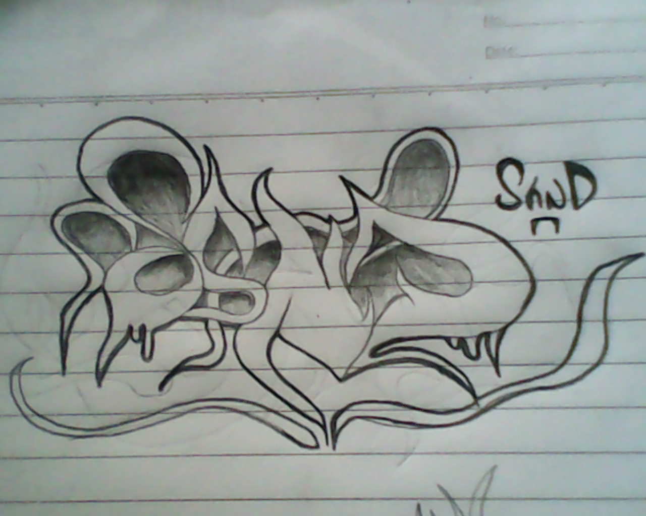 GRAFFITI ARTIST Sand Street Art New Dimention Tawoon