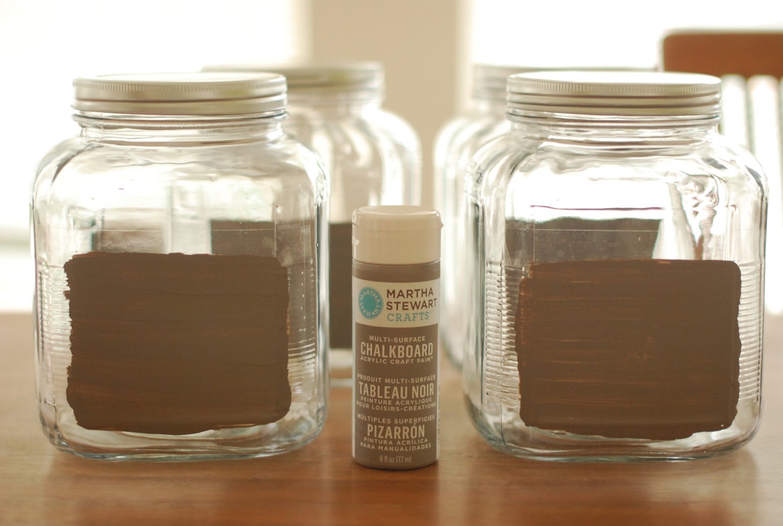 h.appel Label Jars With Chalkboard Paint