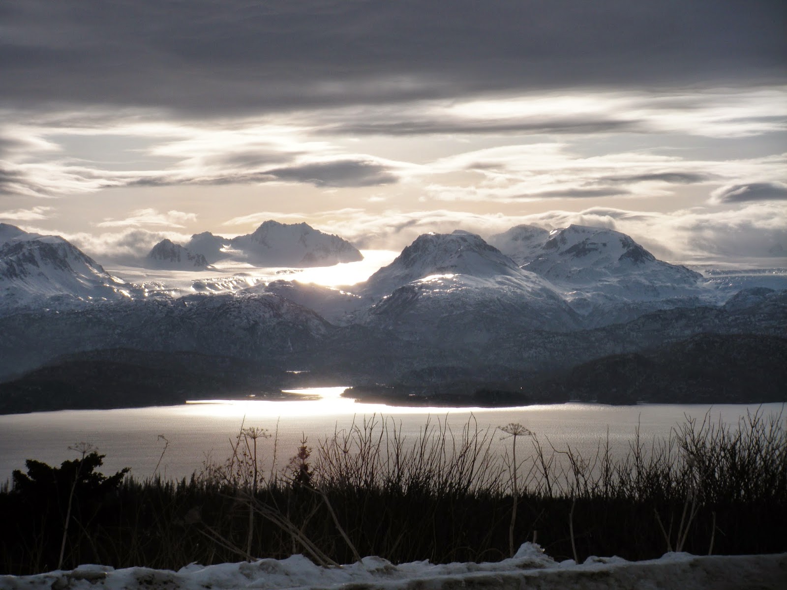 Life in Alaska — A View From Homer Portlock and Dixon Glaciers Photos