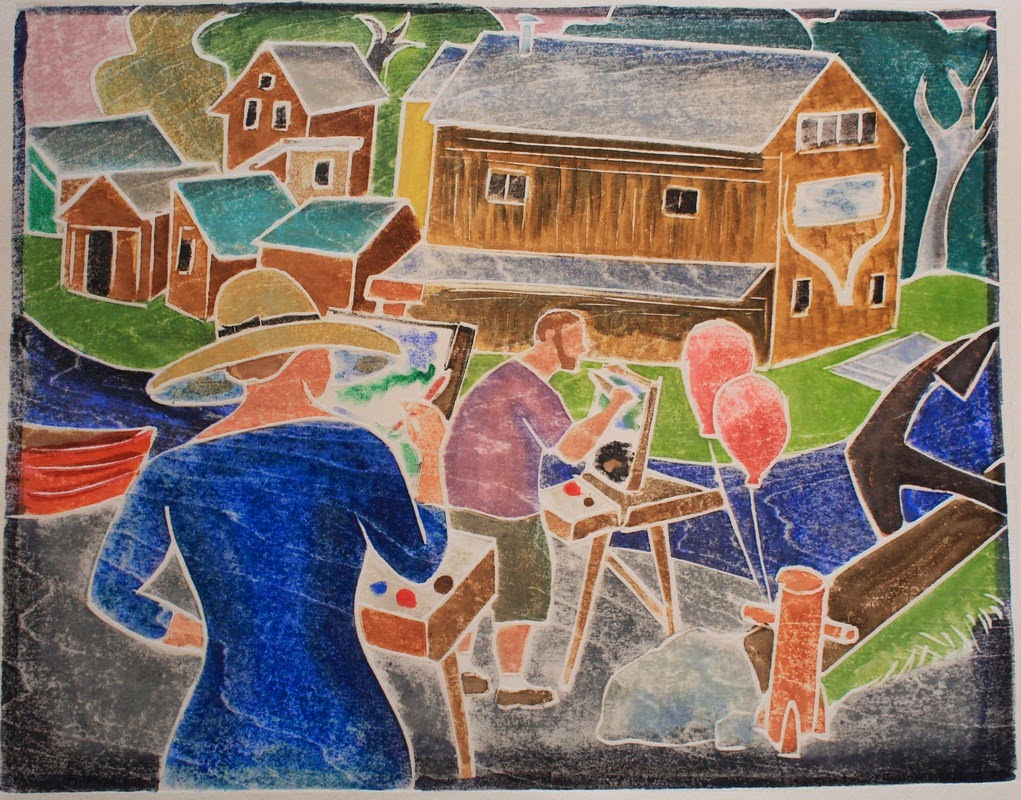 ART by JDEMILO White Line Printing