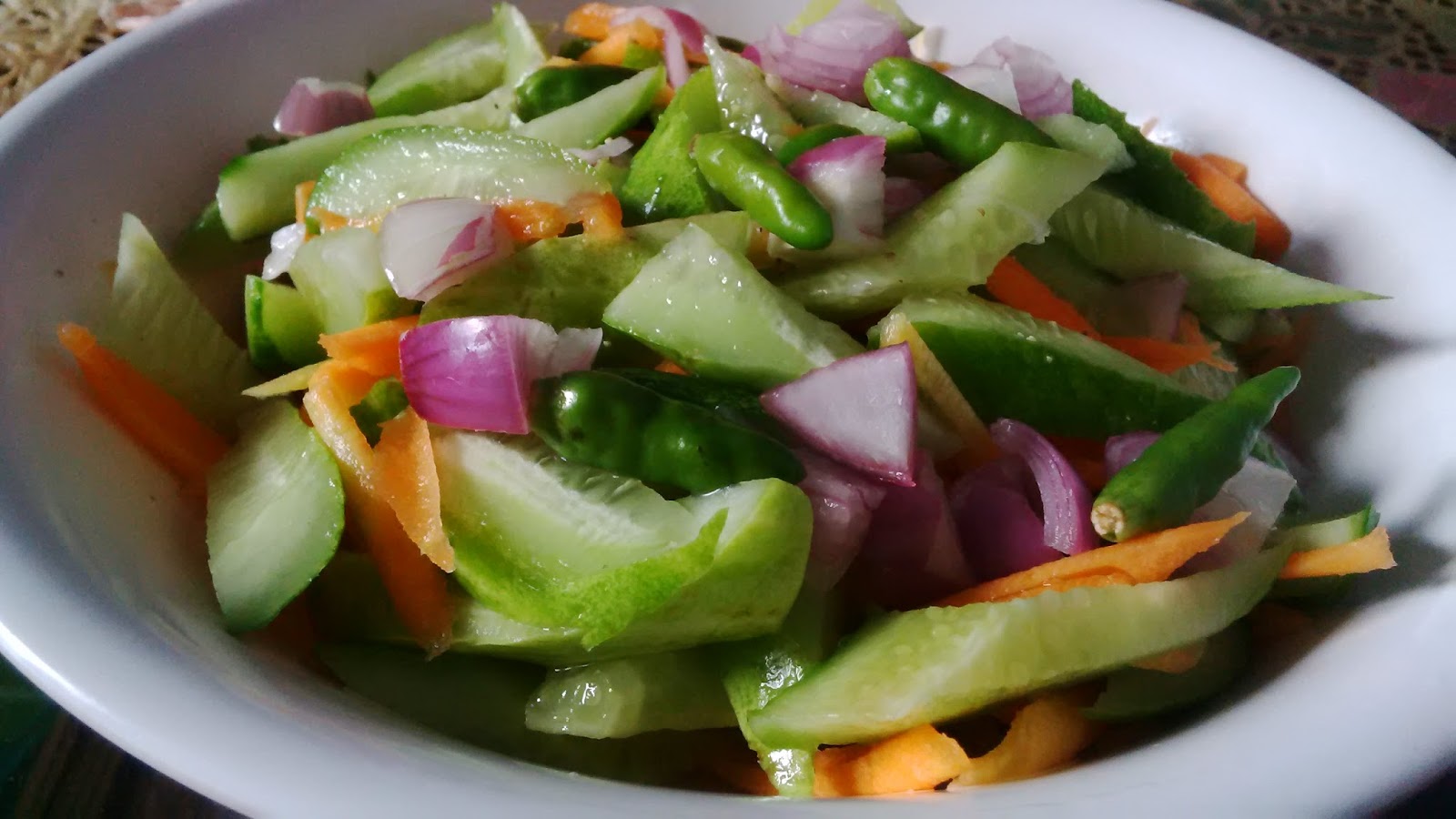 acar timun kacang tanah acar timun kacang tanah