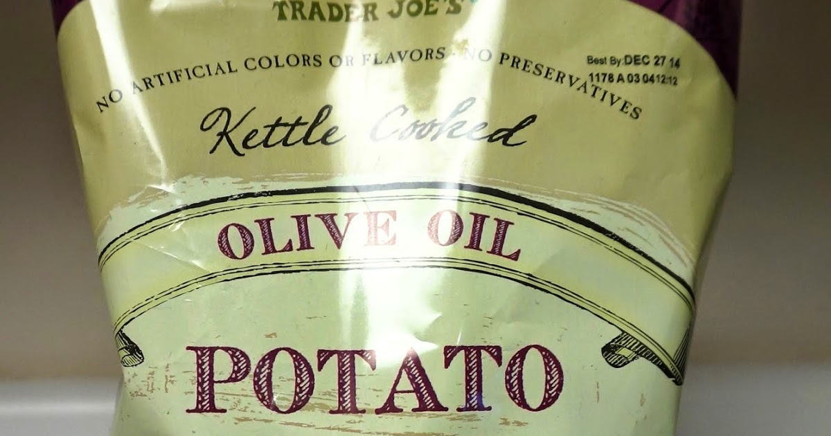 Exploring Trader Joe's Trader Joe's Kettle Cooked Olive Oil Potato Chips