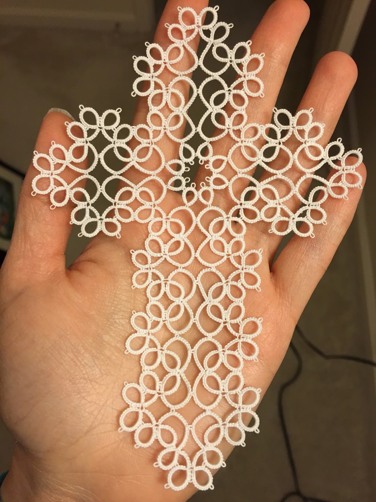 Tatting by the Bay Priscilla Cross