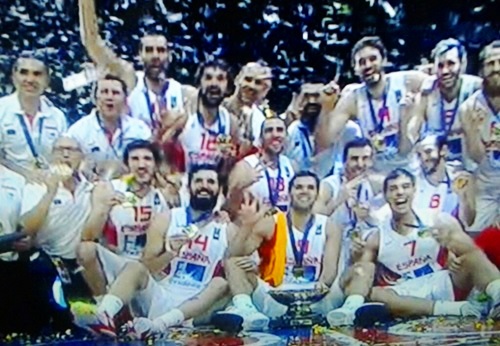 Triunfo de España en el Eurobasket Triunfo de España en el Eurobasket