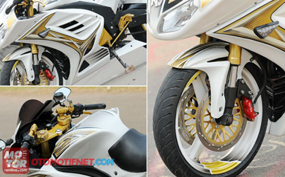 modifikasi pulsar di majalah motor plus sebagai berikut 1 bajaj pulsar title=