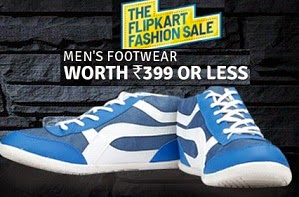 Buy Men’s Footwear for Rs.399 or less @ Flipkart