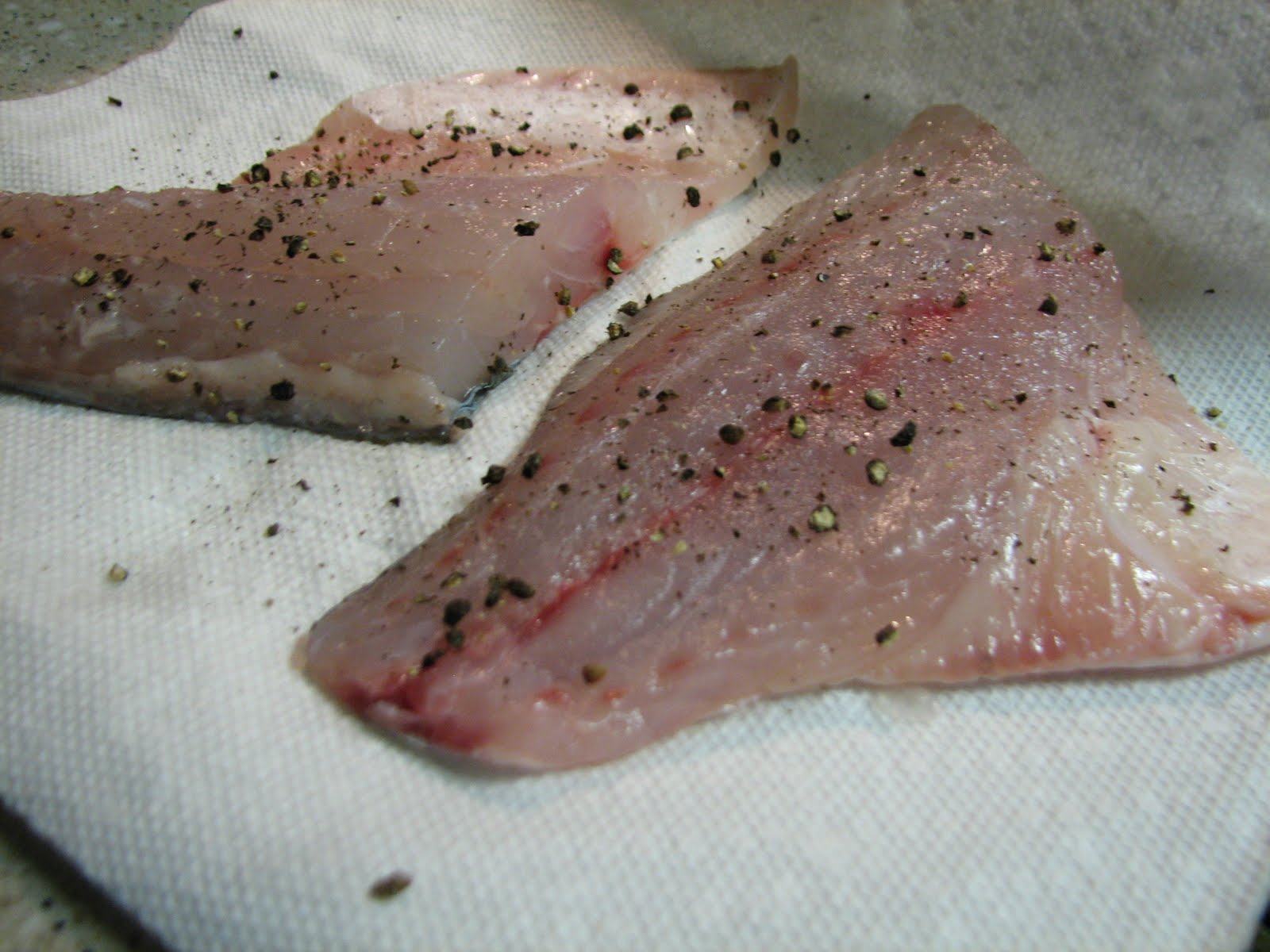 Seasoned with Love Sautéed Striped Bass with LemonCaper sauce