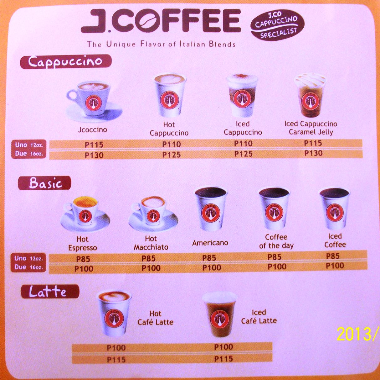 Me, Myself and I J.Coffee (J.CO)