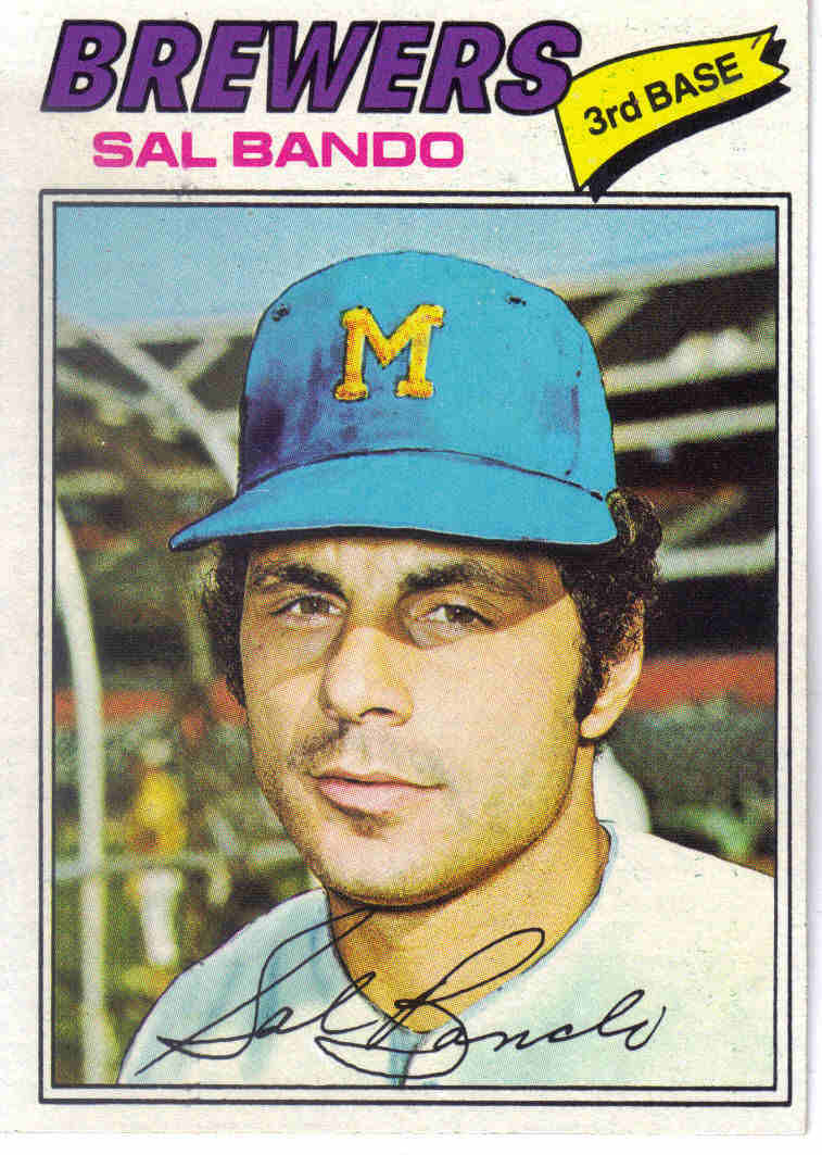 Baseball 1977 1977 Topps Baseball 498 Sal Bando