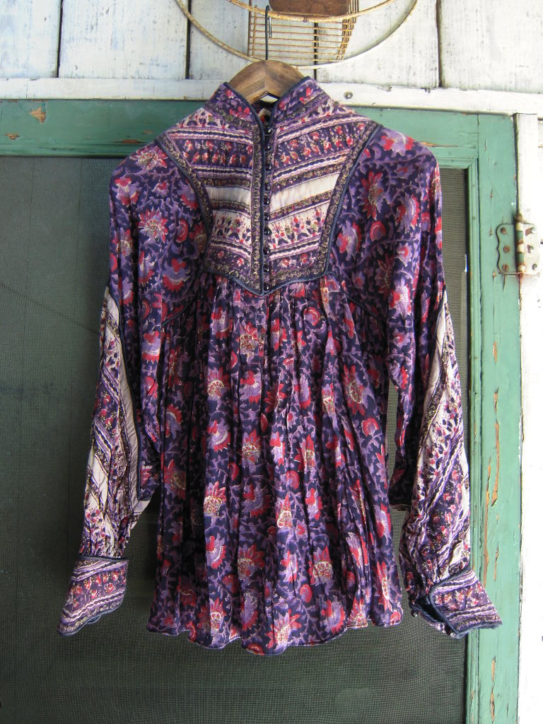 Haight Ashbury Antique Room インド綿ワンピース 70 S Vintage Cotton Dress
