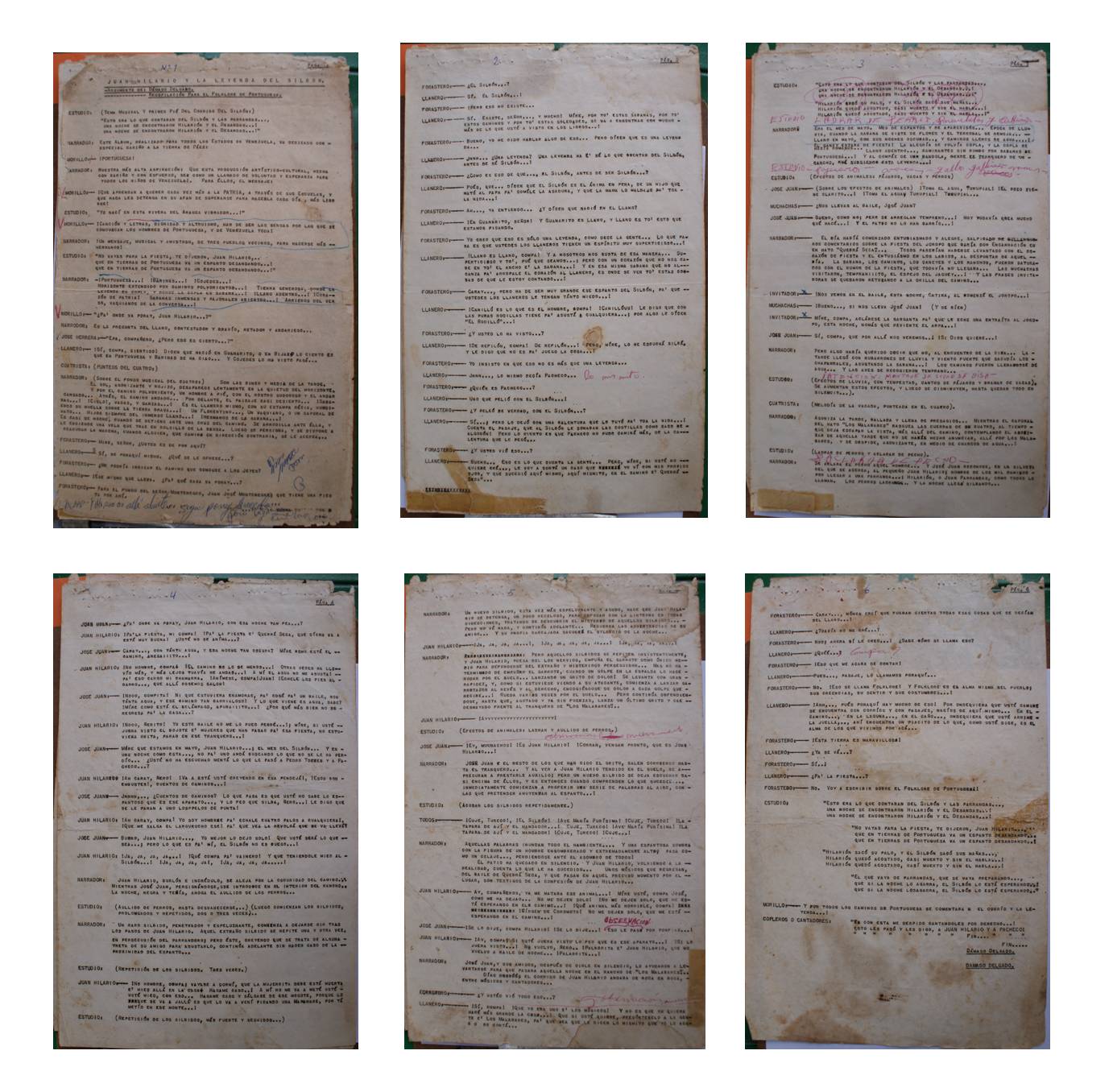 Don Dámaso Delgado Guión original de la Leyenda de