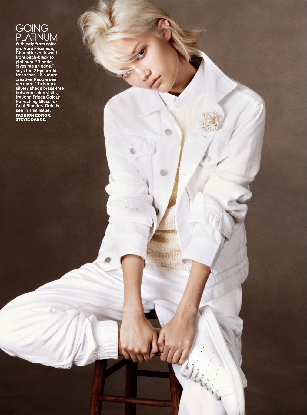 Magazine Photoshoot : Charlotte Carey, Victoria Brito, Solomiya Zgoda, Nastya Sten And Vickie Sorensen Photoshoot