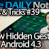 Samsung Galaxy Note 3 Tips & Tricks Episode 39: New Hidden Gestures for Android 4.3