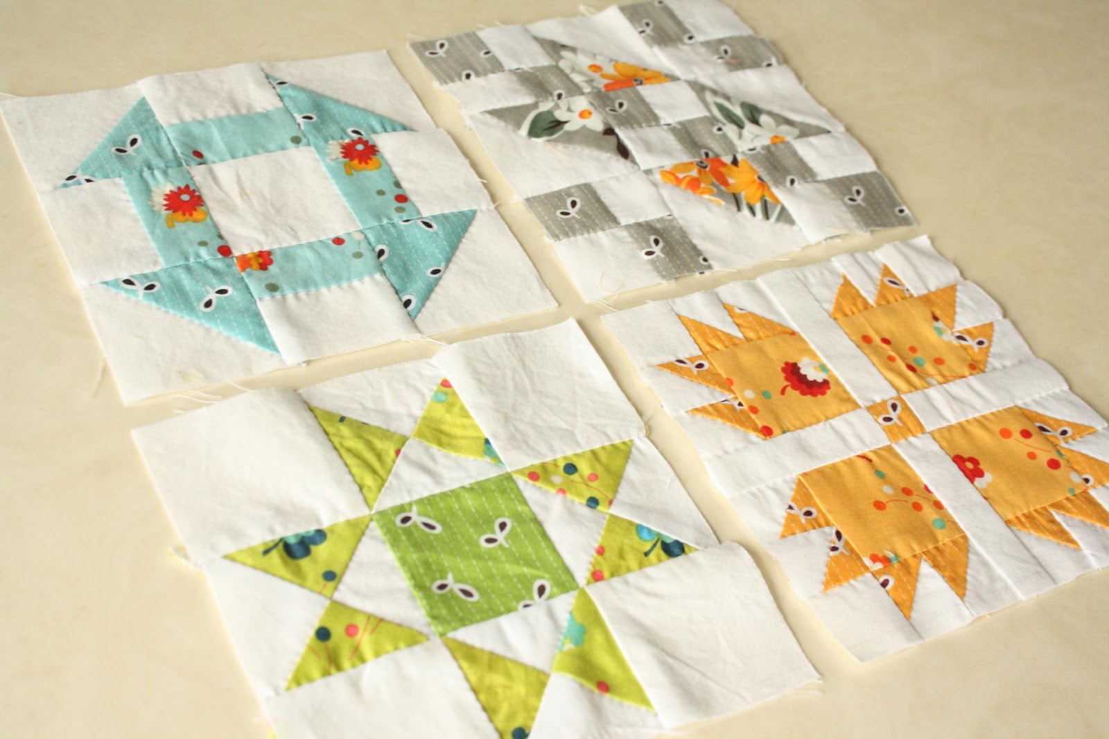 Why Not Sew? Hand Pieced QuiltALong Block 5 Granny Square