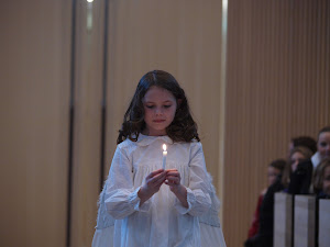 en ENGEL i BØLER KIRKE