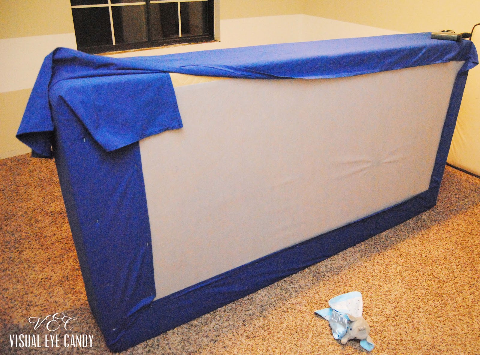 Visual Eye Candy How to Upholster A Box Spring