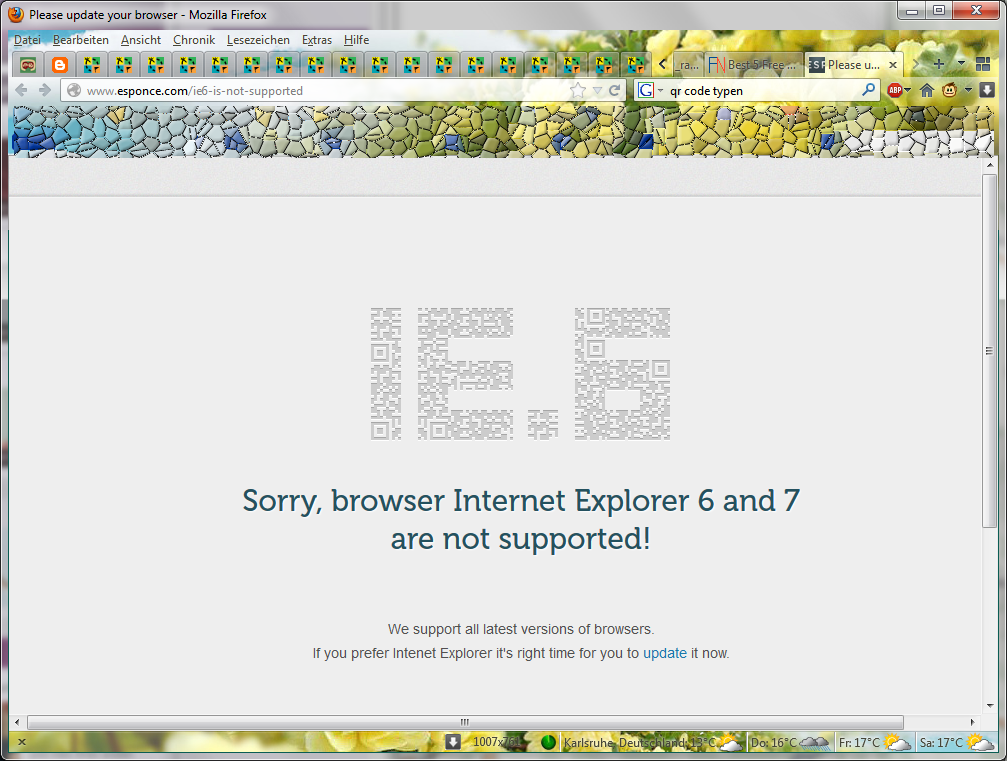 update browser update browser