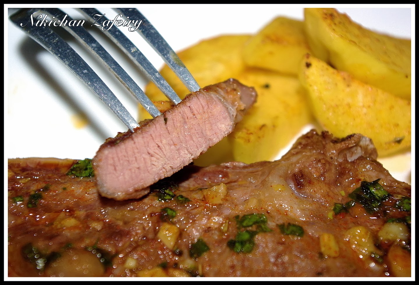 CHULETAS AL HORNO CON ADOBO CASERO Recetas de una Gatita Enamorada
