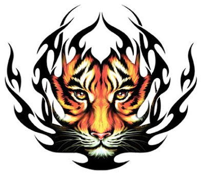 free designs tiger tattoo