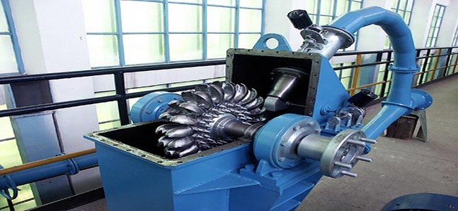 Pelton Turbine With One Nozzle