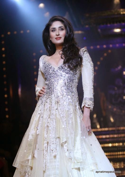 Kareena Kapoor in white dress