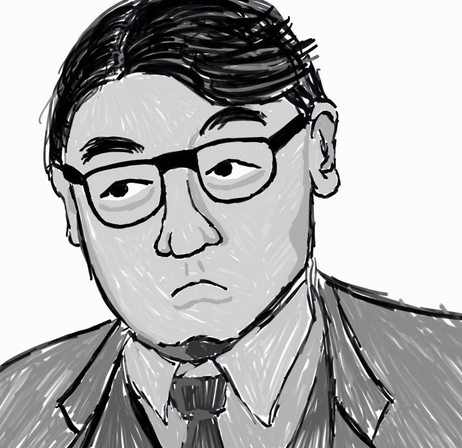 Atticus Finch is a rather grumpy middle aged man with salt and pepper hair ...