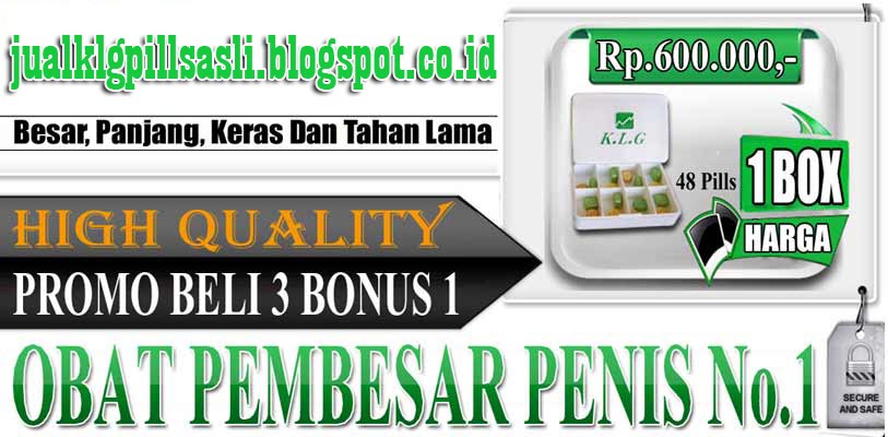 Jual Klg Pills Asli - Obat Pembesar Penis Alat Vital Pria