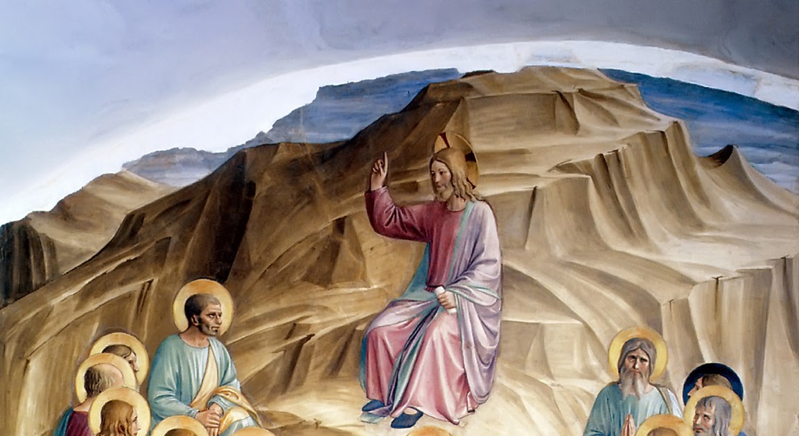 RosaryPictures "The Sermon on The Mount" by Fra Angelico
