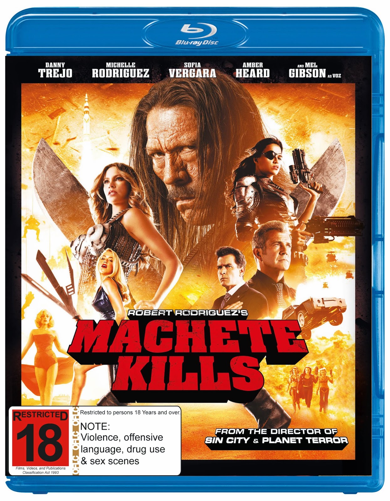 Darren's World of Entertainment Machete Kills Blu Ray Review