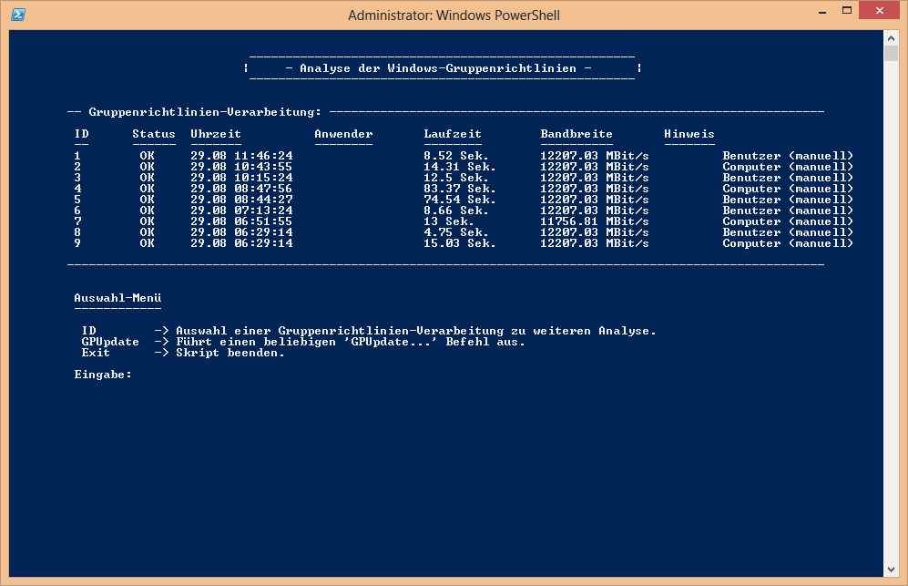 Let S Go Use Gpo Powershell Skript Zur Gruppenrichtlinien Verarbeitung