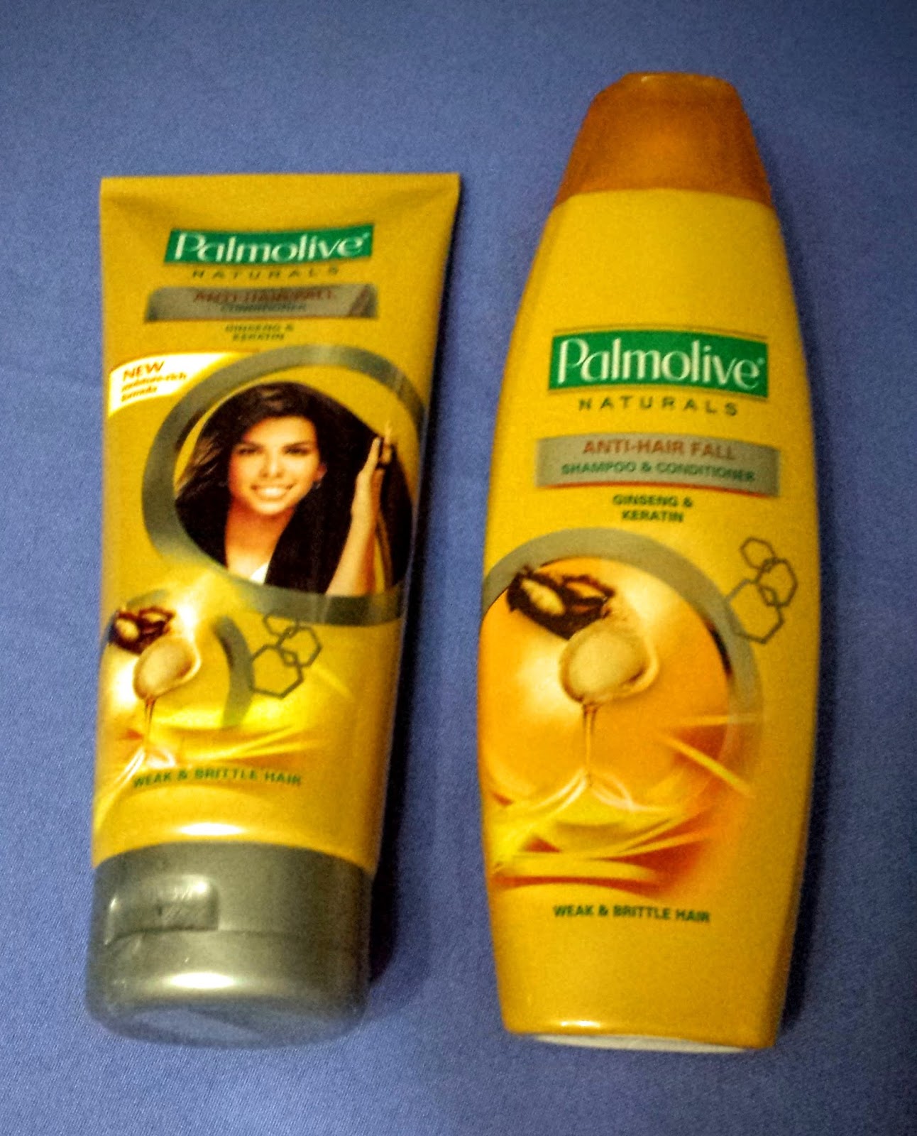 Review Palmolive Naturals AntiHair Fall Shampoo and Conditioner