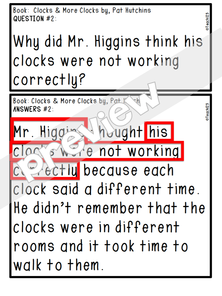 Time, Time, and More Time! Teach123