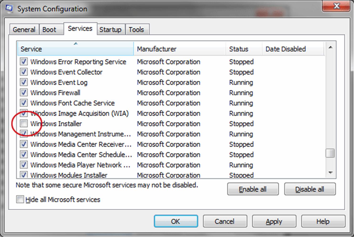 Windows Xp Startup Program Configuration