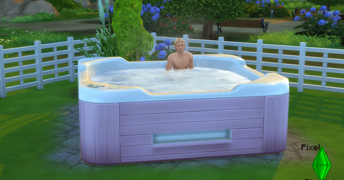 My Sims 4 Blog Hot Tub Recolors by PixelPlumbobs