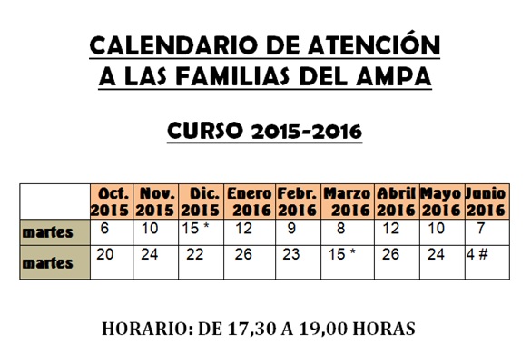 HORARIO