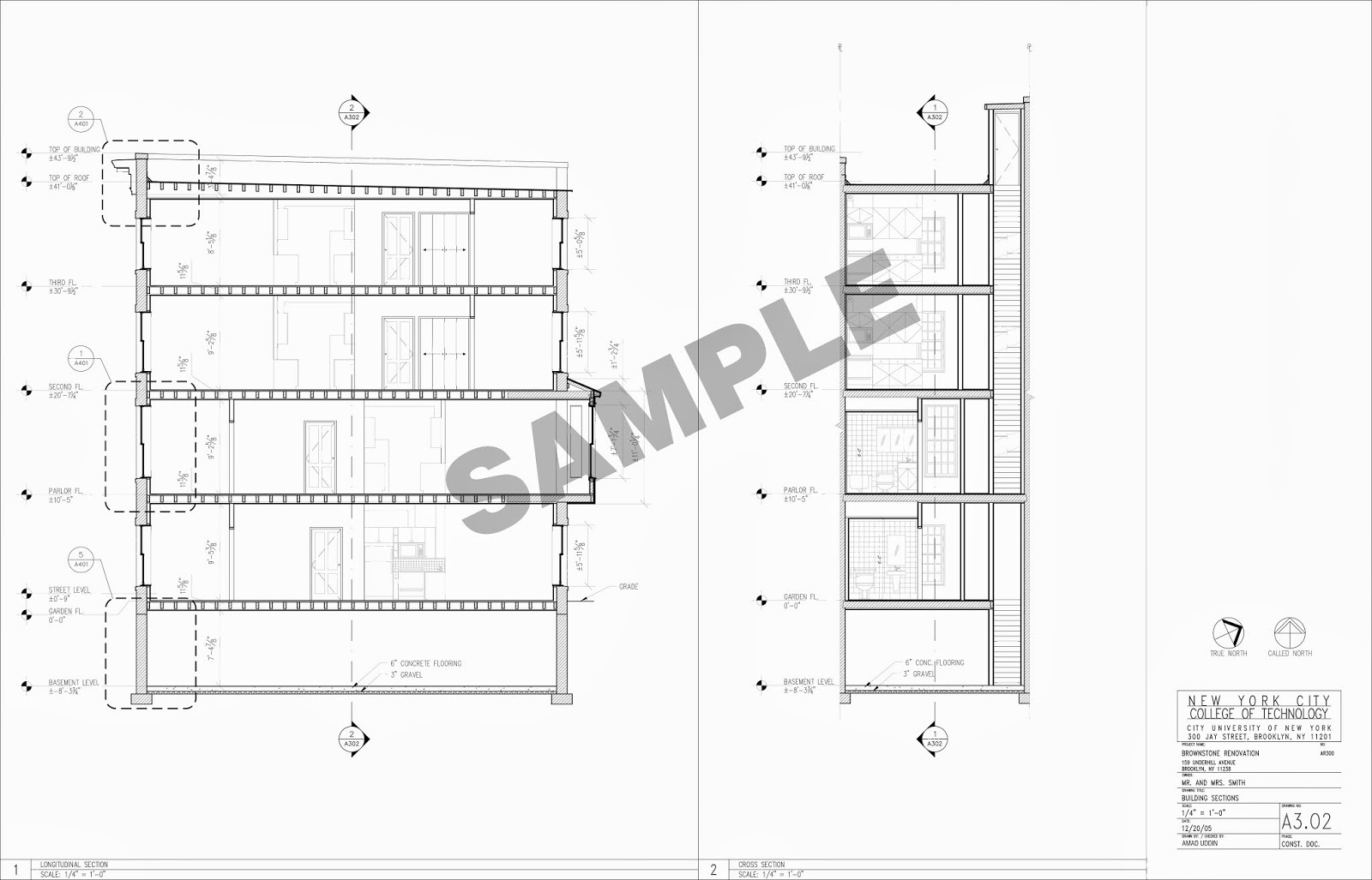 Samples Brownstone Construction Documents