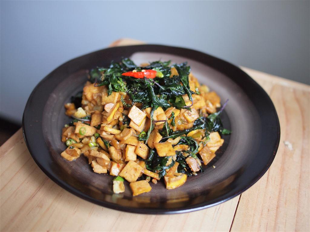 I Love Thai Recipes Stir Fried Tofu with Basil (Pad Krapow To Hu)