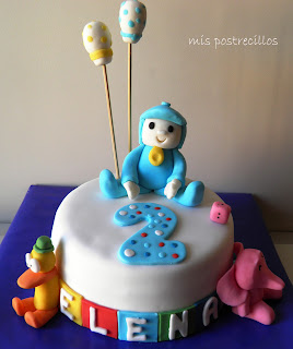 Tarta Pocoyo Para Elena