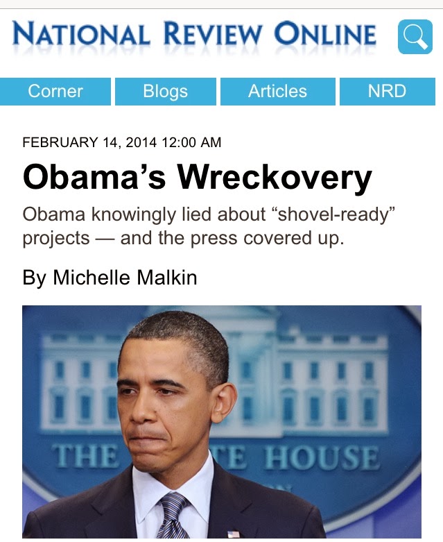 February 2014: Cited @ The National Review