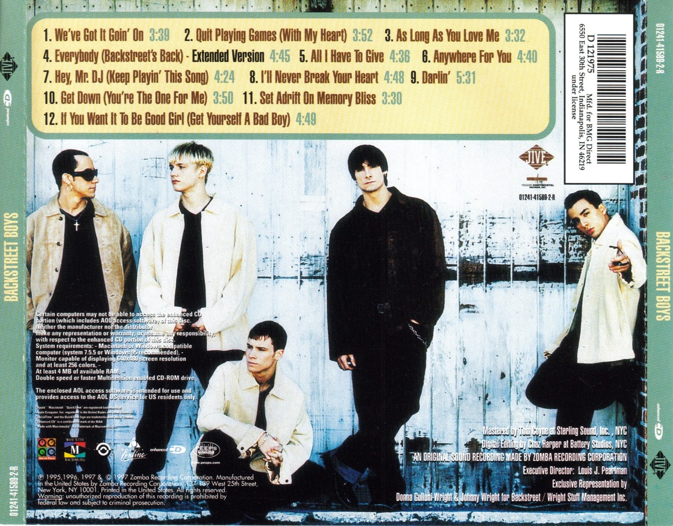 Mundo Dos Encartes / World Of Booklets Backstreet Boys Backstreet