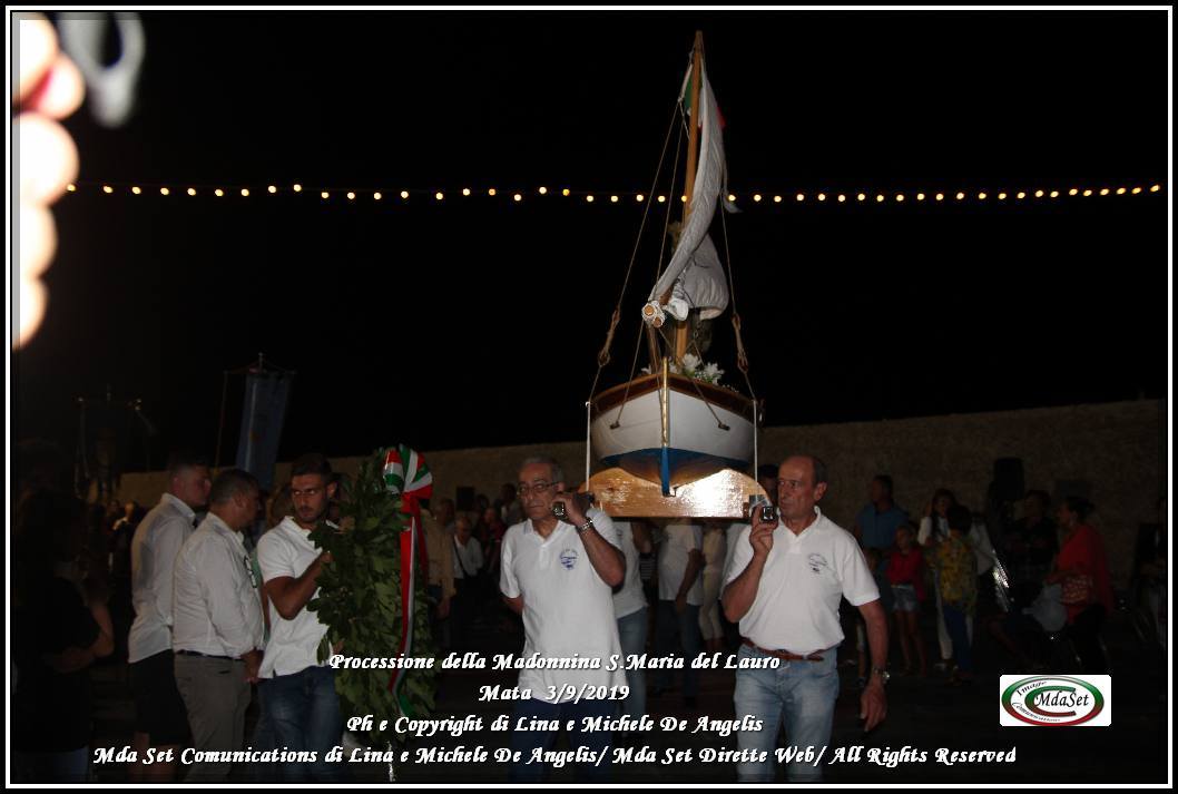 Processione Madonna del Lauro 3 settembre 2019