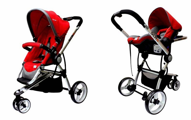 cara pasang stroller sweet cherry