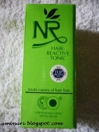 Wanna Share: Review: NR Hair Reactive Tonic